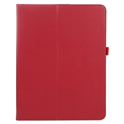 For iPad Pro 11 2024 Litchi Texture Solid Color Leather Tablet Case(Red) - iPad Pro 11 2024 Cases by buy2fix | Online Shopping UK | buy2fix