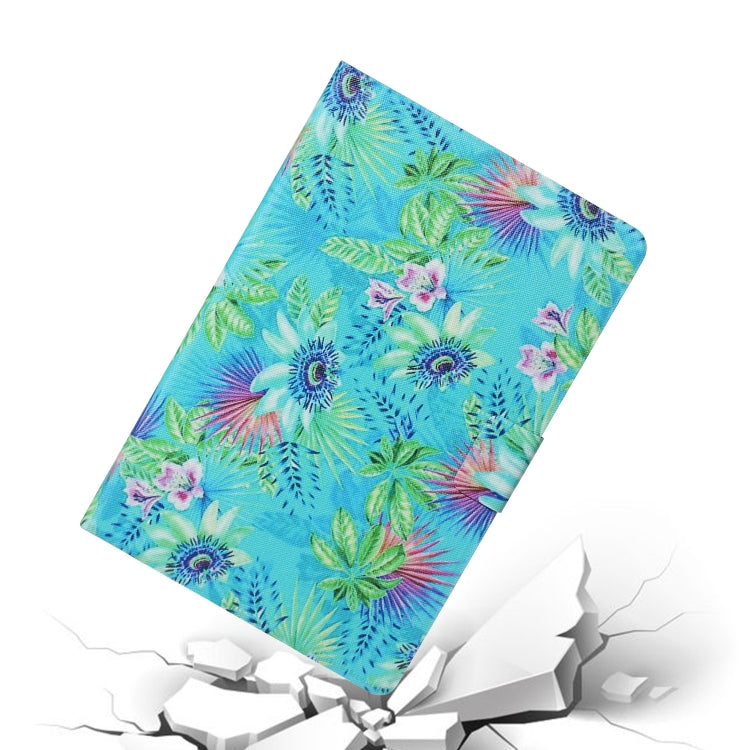 For iPad Pro 11 2024 Voltage Coloured Drawing Smart Leather Tablet Case(Flowers) - iPad Pro 11 2024 Cases by buy2fix | Online Shopping UK | buy2fix