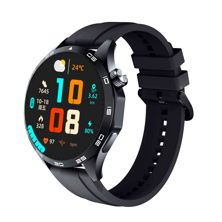 WS-26 1.52 inch IP67 Sport Smart Watch Support Bluetooth Call / Sleep / Blood Oxygen / Heart Rate / Blood Pressure Health Monitor, Silicone Strap(Black) - Smart Watches by buy2fix | Online Shopping UK | buy2fix