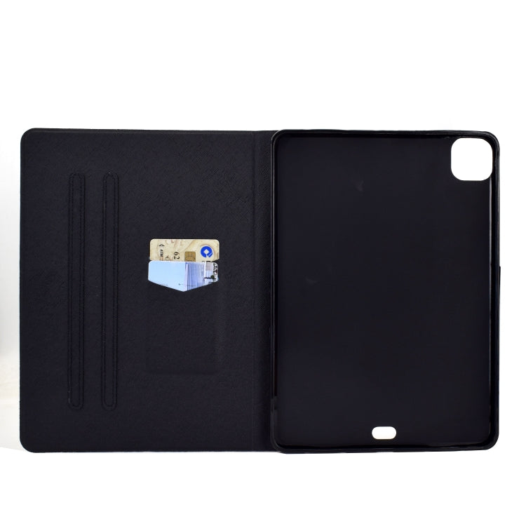 For iPad Pro 11 2024 Colored Drawing Horizontal Flip Tablet Leather Case(Three Deer) - iPad Pro 11 2024 Cases by buy2fix | Online Shopping UK | buy2fix