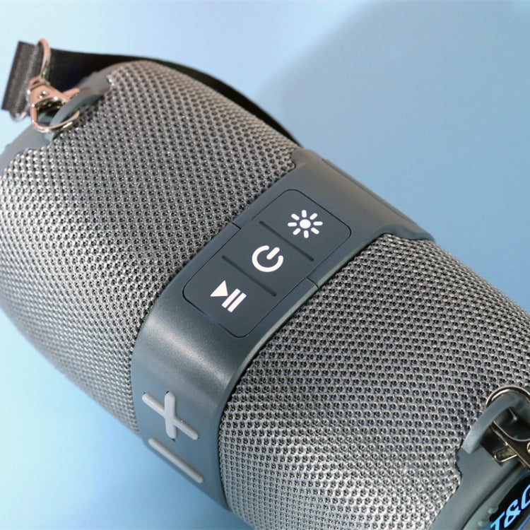 T&G TG667 Outdoor Portable TWS Wireless Bluetooth Speaker(Grey) - Waterproof Speaker by T&G | Online Shopping UK | buy2fix