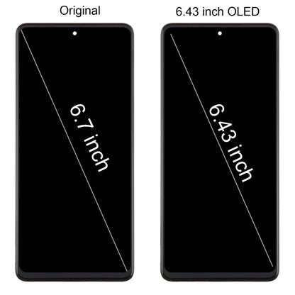 For Samsung Galaxy M53 SM-M536B 6.43inch OLED LCD Screen for Digitizer Full Assembly with Frame - LCD Screen by buy2fix | Online Shopping UK | buy2fix