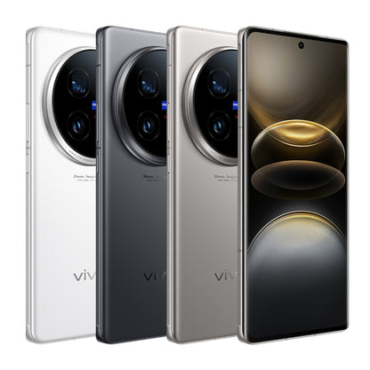 vivo X100 Ultra, 16GB+1TB, Face ID / Fingerprint Identification, 6.78 inch Android 14 OriginOS 4 Snapdragon 8 Gen 3 Octa Core, OTG, NFC, Network: 5G, Support Google Play(Dark Grey) - vivo by vivo | Online Shopping UK | buy2fix