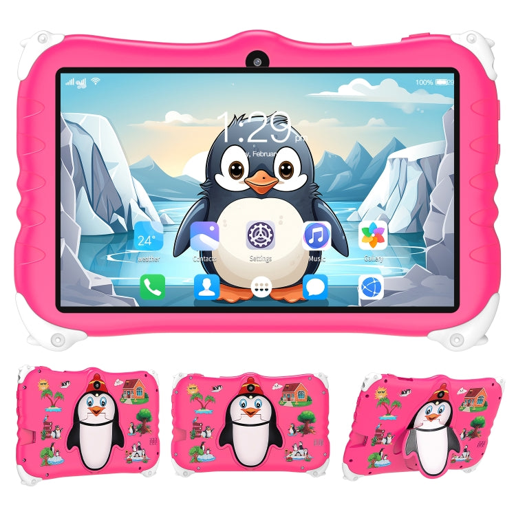 Penguin 7 inch WiFi Kids Tablet PC, 2GB+16GB, Android 7.0 MT6735 Octa Core CPU(Pink) -  by buy2fix | Online Shopping UK | buy2fix