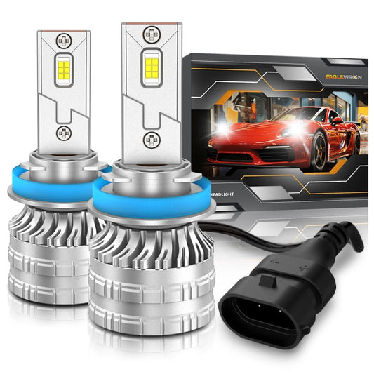 H11 Pair 30W 3100lm 6000K Car LED Headlight Bulb - LED Headlamps by buy2fix | Online Shopping UK | buy2fix