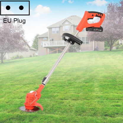 42V Portable Rechargeable Electric Lawn Mower Weeder, Plug Type:EU Plug(Red) - Lawn Mower, Saws & Accessories by buy2fix | Online Shopping UK | buy2fix