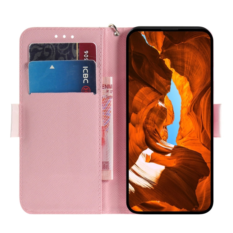 For Xiaomi Redmi K70 Pro / K70 3D Colored Flip Leather Phone Case(Heart Panda) - K70 Cases by buy2fix | Online Shopping UK | buy2fix