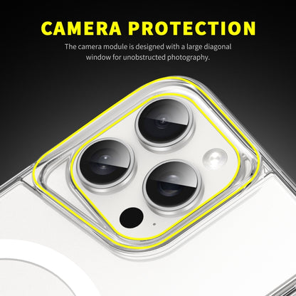 For iPhone 15 Pro Max MagSafe Acrylic + TPU Transparent Full Coverage Phone Case - iPhone 15 Pro Max Cases by buy2fix | Online Shopping UK | buy2fix