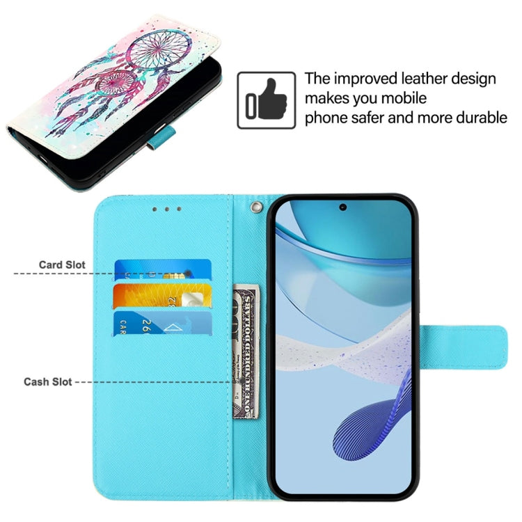 For OnePlus 12 Global 3D Painting Horizontal Flip Leather Phone Case(Color Drop Wind Chimes) - OnePlus Cases by buy2fix | Online Shopping UK | buy2fix