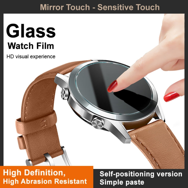 For Samsung Watch4 Classic 42mm imak Tempered Glass Watch Film, Self-positioning Version - Screen Protector by imak | Online Shopping UK | buy2fix