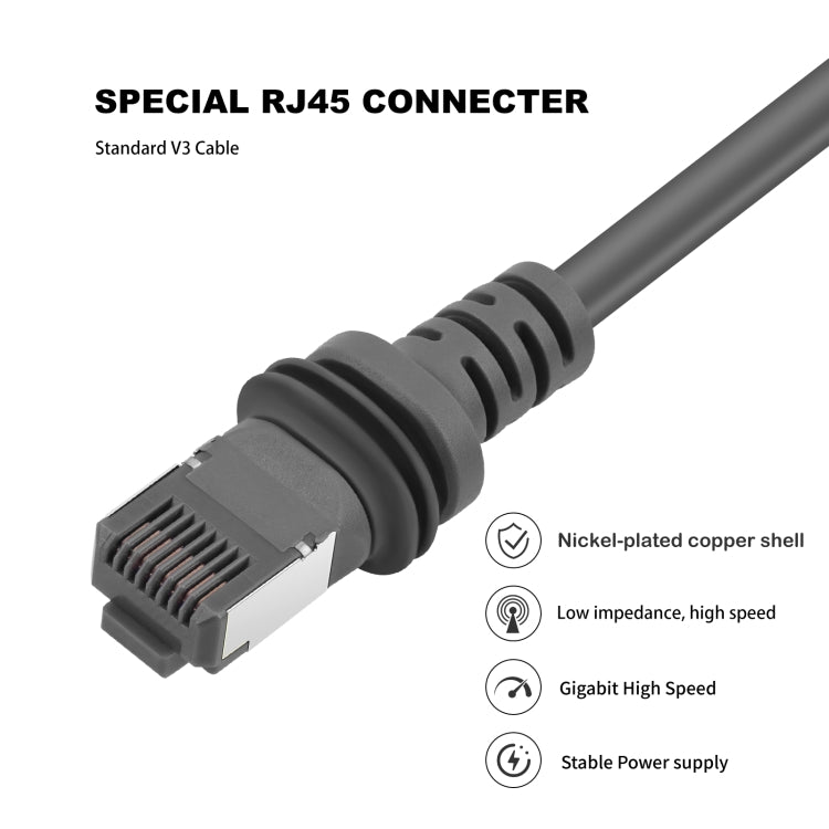 Satellite Dedicated Ethernet Cable for Starlink Actuated Gen 3, Length:23m - Lan Cable and Tools by buy2fix | Online Shopping UK | buy2fix