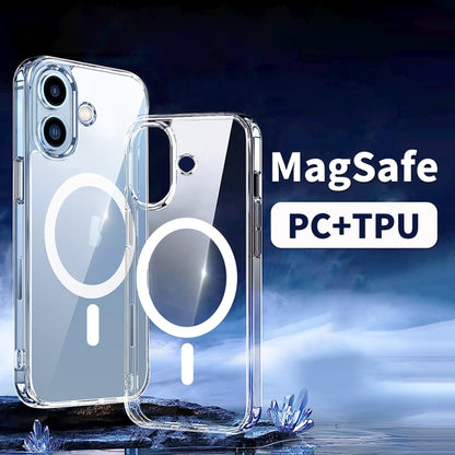 For iPhone 13 Pro Max ViLi MAG-C Series MagSafe Magnetic PC + TPU Phone Case(Transparent) - iPhone 13 Pro Max Cases by ViLi | Online Shopping UK | buy2fix