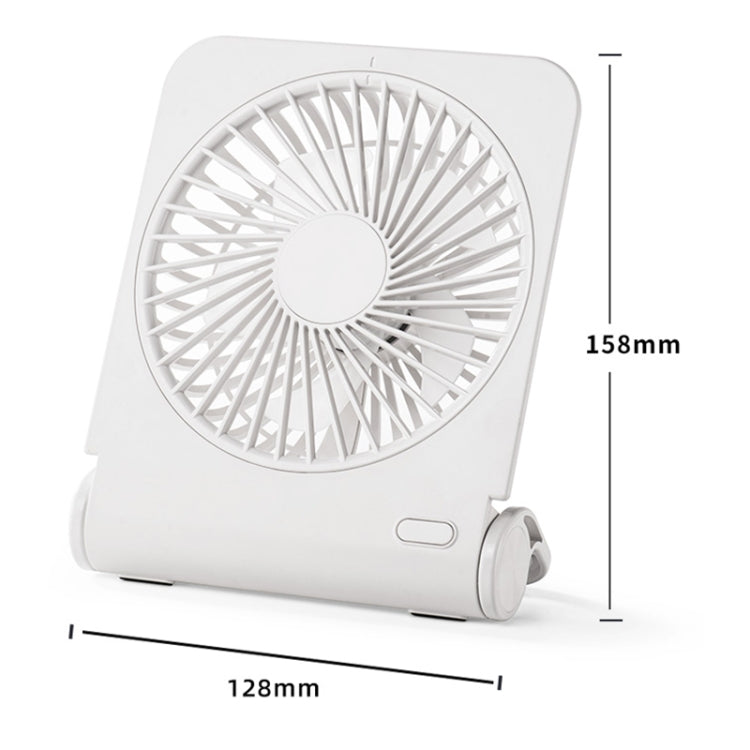 N602 Type-C Thin Desktop Fan(White) - Electric Fans by buy2fix | Online Shopping UK | buy2fix