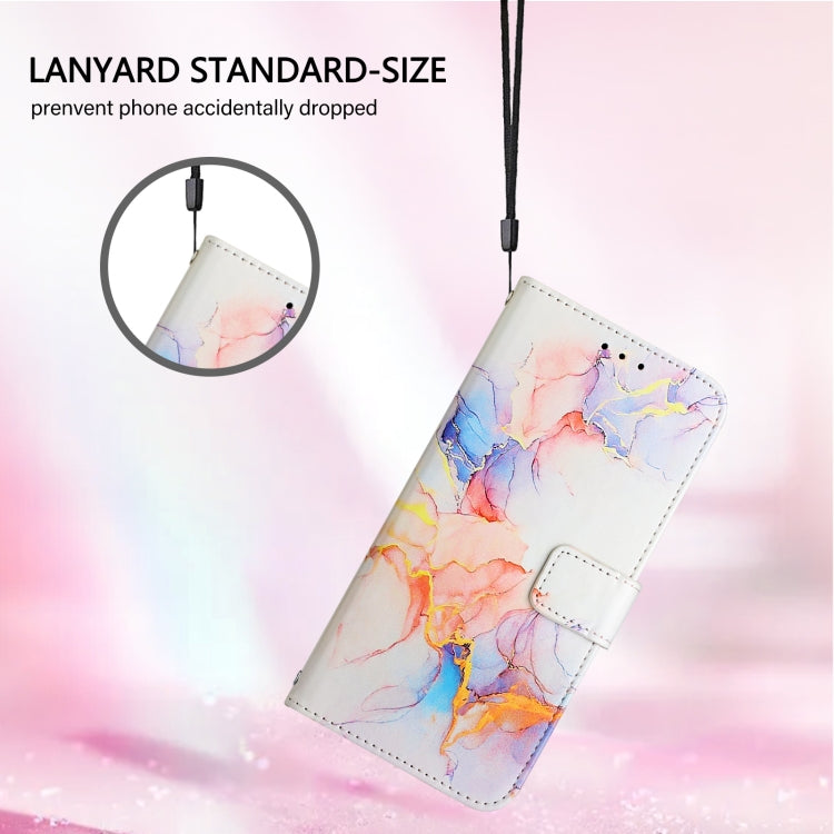 For Redmi K70 Ultra 5G Global PT003 Marble Pattern Flip Leather Phone Case(Galaxy Marble White) - Xiaomi Cases by buy2fix | Online Shopping UK | buy2fix