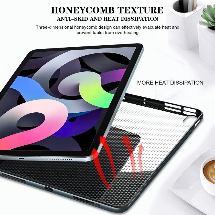 For iPad Pro 11 2024 Color Painting Pattern Smart Tablet TPU Case(Butterfly Circle) - iPad Pro 11 2024 Cases by buy2fix | Online Shopping UK | buy2fix