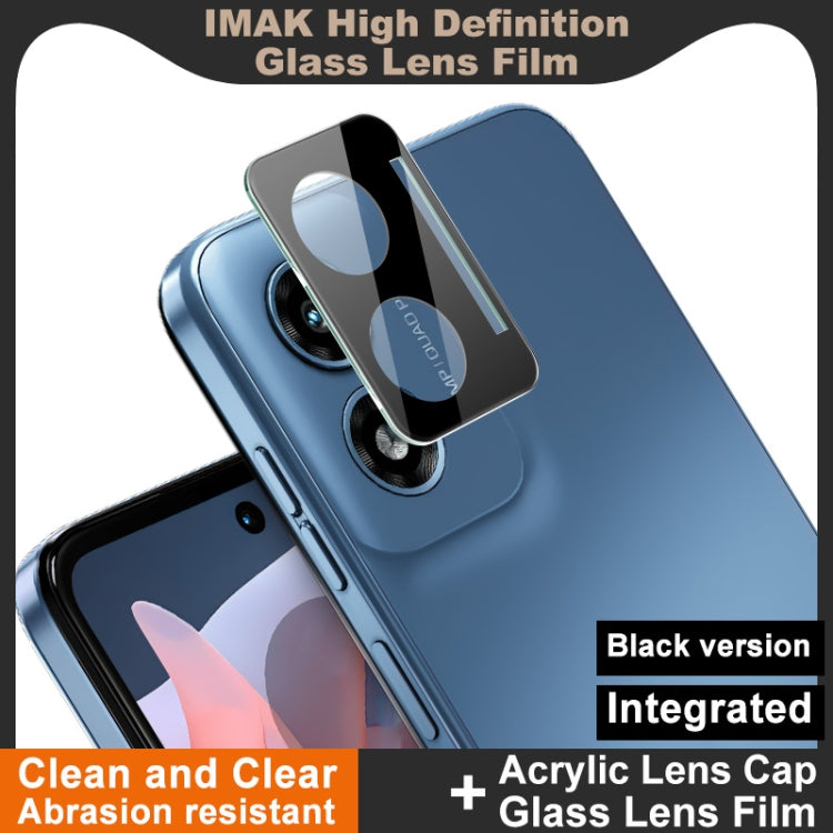 For Motorola Moto G Play 2024 imak High Definition Integrated Glass Lens Film Black Version - Motorola Tempered Glass by imak | Online Shopping UK | buy2fix