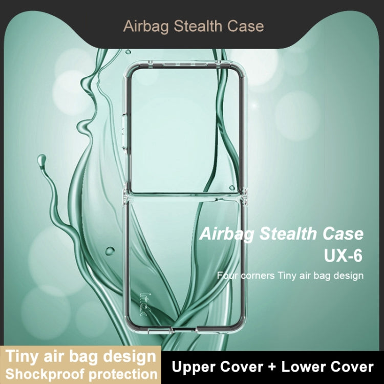 For Xiaomi Mix Flip imak UX-6 series All-inclusive Shockproof Airbag TPU Invisible Phone Case(Transparent) - Mix Flip Cases by imak | Online Shopping UK | buy2fix