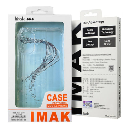 For Nothing CMF Phone 1 IMAK Corrugated Texture Airbag TPU Phone Case(Transparent) - More Brand by imak | Online Shopping UK | buy2fix