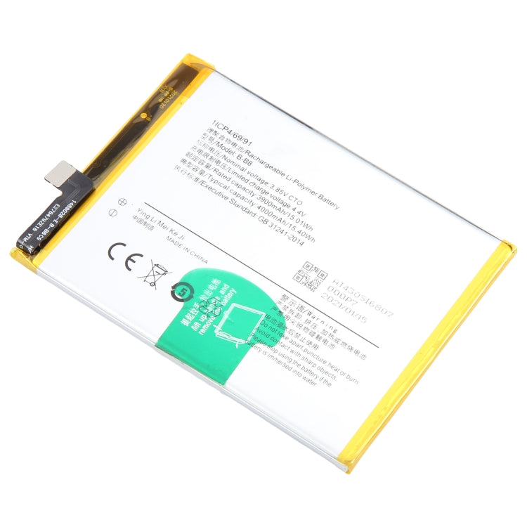 For vivo X9 Plus B-B8 3900mAh Li-Polymer Battery Replacement - Others by buy2fix | Online Shopping UK | buy2fix