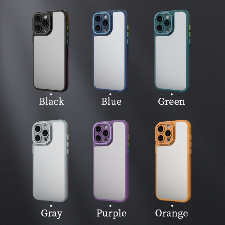 For iPhone 16 Plus Bodyguard Micro Matte PC Hybrid TPU Phone Case(Purple) - iPhone 16 Plus Cases by buy2fix | Online Shopping UK | buy2fix