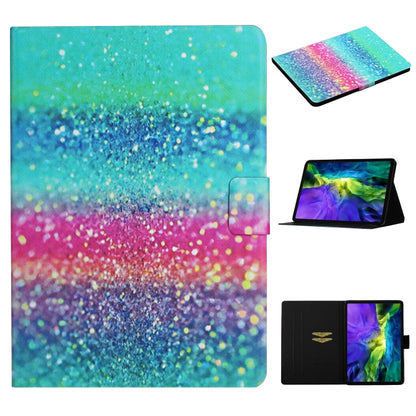 For iPad Pro 11 2024  Colored Drawing Pattern Flip Leather Smart Tablet Case(Colored Sand) - iPad Pro 11 2024 Cases by buy2fix | Online Shopping UK | buy2fix