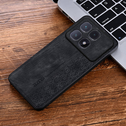 For Redmi K70 Ultra AZNS 3D Embossed Skin Feel Phone Case(Black) - Xiaomi Cases by AZNS | Online Shopping UK | buy2fix