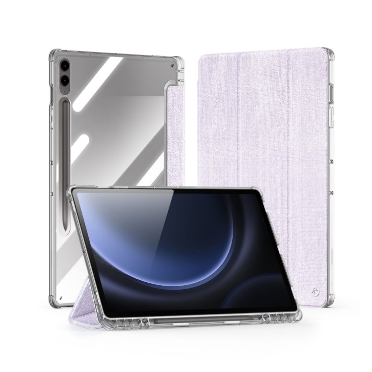 For Samsung Galaxy Tab S10+ DUX DUCIS Unid Series PU+TPU Smart Tablet Case(Purple) - Tab S10+ Cases by DUX DUCIS | Online Shopping UK | buy2fix