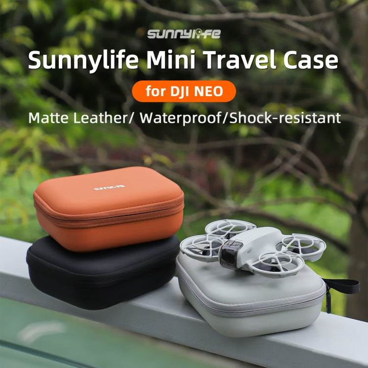 For DJI Neo Sunnylife Body Storage Case Box Suitcase(White) - Cases & Bags by Sunnylife | Online Shopping UK | buy2fix