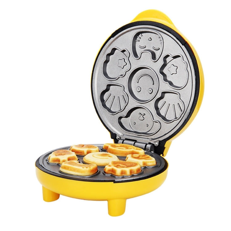 Household Cake Machine Double-sided Heating Baking Machine, Plug Type:AU Plug(Yellow) - Bulit-in Ovens & Accessories by buy2fix | Online Shopping UK | buy2fix