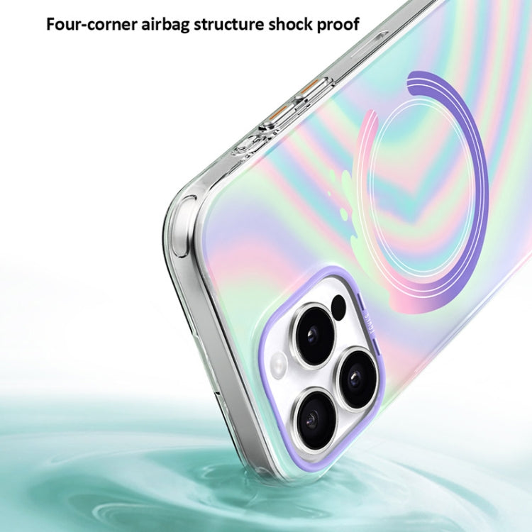 For iPhone 16 Pro Max TGVIS Grace Series MagSafe Magnetic Phone Case(Hallucination) - iPhone 16 Pro Max Cases by TGVIS | Online Shopping UK | buy2fix