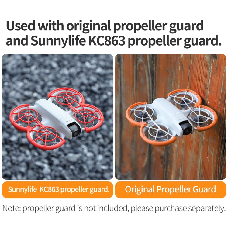 For DJI Neo Sunnylife Propeller Protective Guard Anti-collision Ring Cover(Black) - Others by Sunnylife | Online Shopping UK | buy2fix