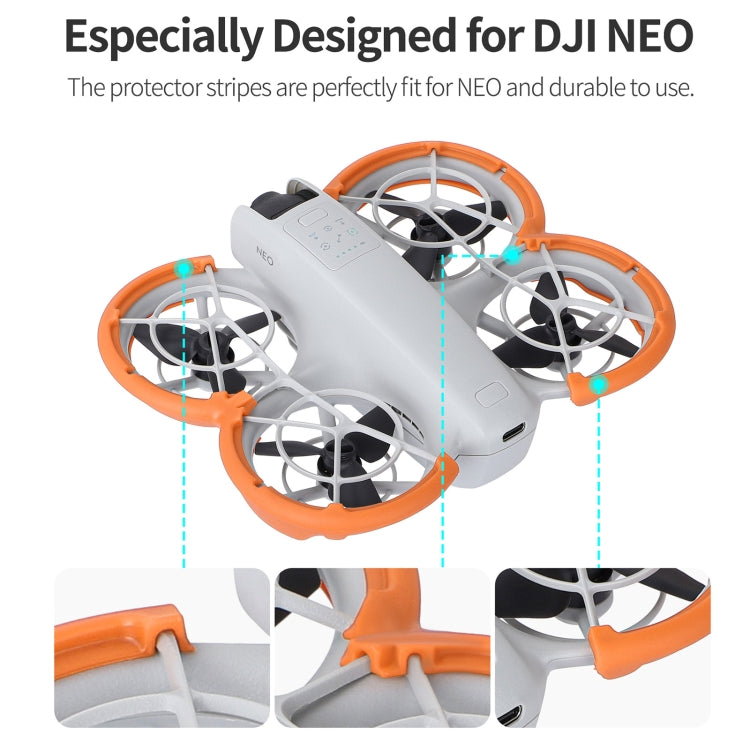 For DJI Neo Sunnylife Propeller Protective Guard Anti-collision Ring Cover(Black) - Others by Sunnylife | Online Shopping UK | buy2fix