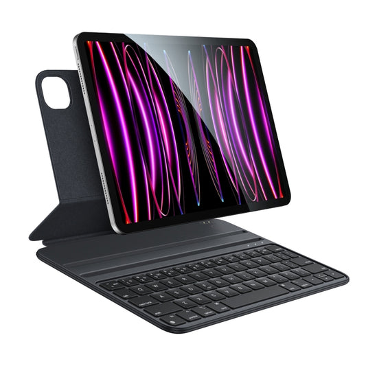 For iPad Pro 11 2022 / Air 10.9 2022 Yesido Dual-sided Clip Magnetic Keyboard Leather Case(Black) - For iPad Pro by Yesido | Online Shopping UK | buy2fix