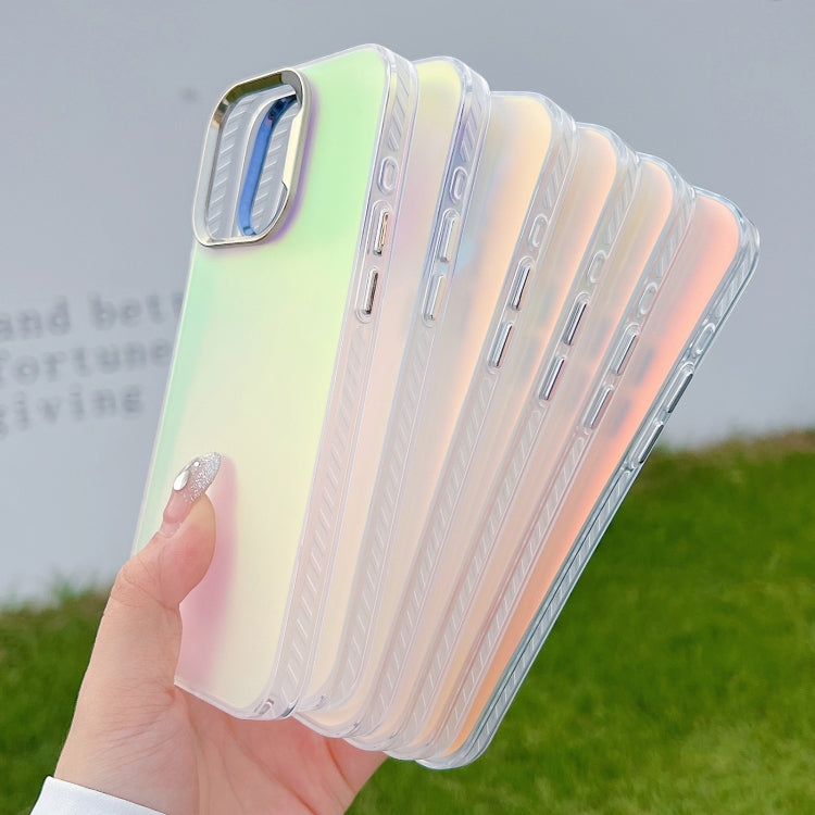 For iPhone 16 Pro Color Plating Discoloration PC Phone Case(Green) - iPhone 16 Pro Cases by buy2fix | Online Shopping UK | buy2fix