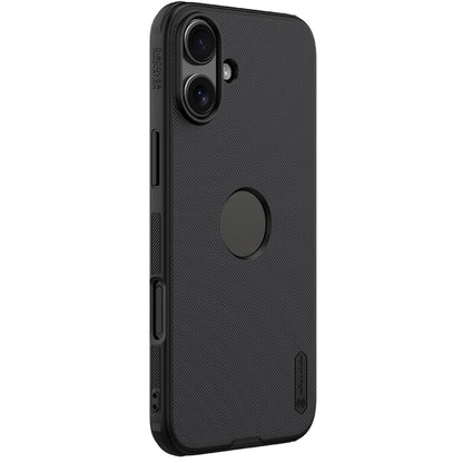 For iPhone 16 Plus NILLKIN Frosted Shield Pro PC + TPU Phone Case(Black) - iPhone 16 Plus Cases by NILLKIN | Online Shopping UK | buy2fix