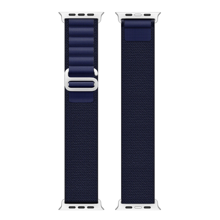 For Apple Watch 42mm / 41mm / 40mm / 38mm DUX DUCIS GS Series Nylon Loop Watch Band(Navy Blue) - Watch Bands by DUX DUCIS | Online Shopping UK | buy2fix