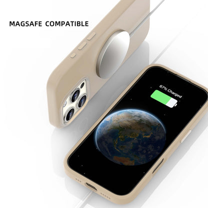 For iPhone 16 Pro Max Mutural Karen Series Liquid Silicone MagSafe Magnetic Phone Case(Navy Blue) - iPhone 16 Pro Max Cases by Mutural | Online Shopping UK | buy2fix