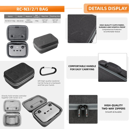 For DJI Air 3S / Air 3 Sunnylife Carrying Case Bag, Model:A3-B660 Batteries Bag - Carry Cases & Bags by Sunnylife | Online Shopping UK | buy2fix