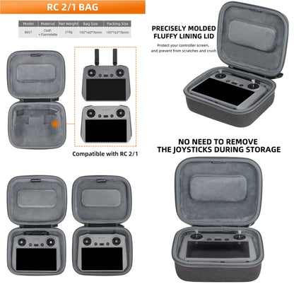 For DJI Air 3S / Air 3 Sunnylife Carrying Case Bag, Model:A3-B660 Batteries Bag - Carry Cases & Bags by Sunnylife | Online Shopping UK | buy2fix