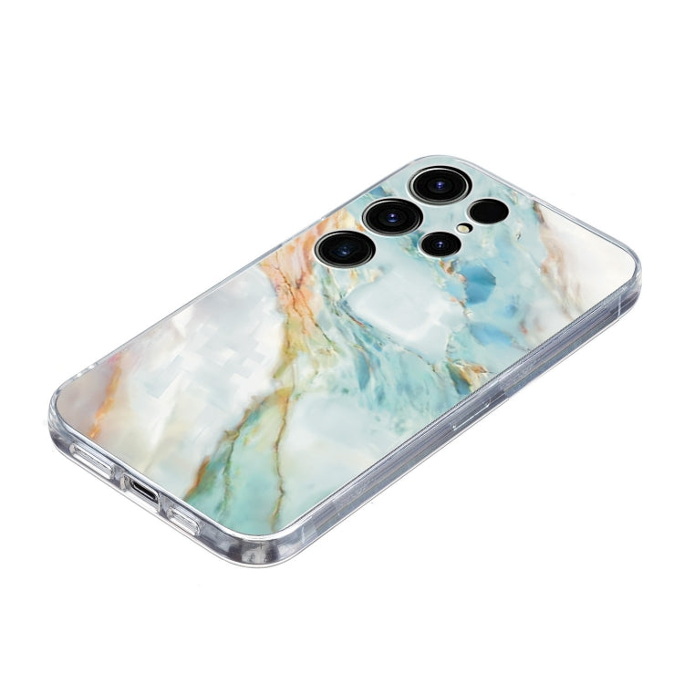 For Samsung Galaxy S25 Ultra 5G Colorful Painting Pattern TPU Phone Case(Marble) - Galaxy S25 Ultra 5G Cases by buy2fix | Online Shopping UK | buy2fix