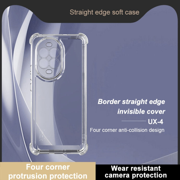 For Huawei Nova 13 Pro IMAK UX-4 Series Four-corner Shockproof Phone Case(Transparent) - Huawei Cases by imak | Online Shopping UK | buy2fix