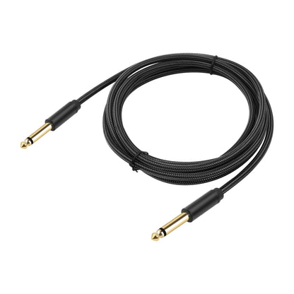 6.35mm 1/4 TRS Male to Male Electric Guitar Audio Cable, Length:5m - Microphone Audio Cable & Connector by buy2fix | Online Shopping UK | buy2fix