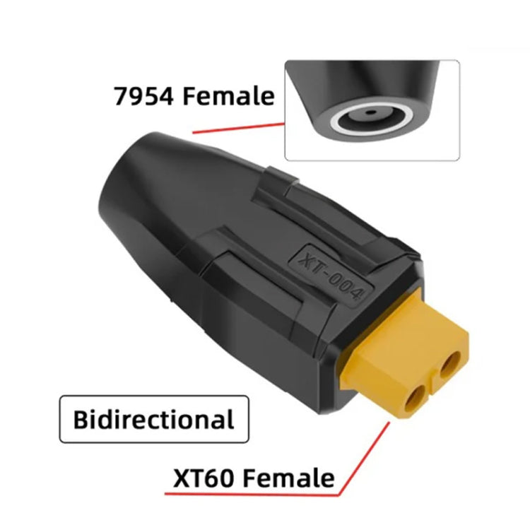 XT-022 XT60 Male to 5.5x2.1 Straight Interchange Adapter - Universal Power Adapter by buy2fix | Online Shopping UK | buy2fix