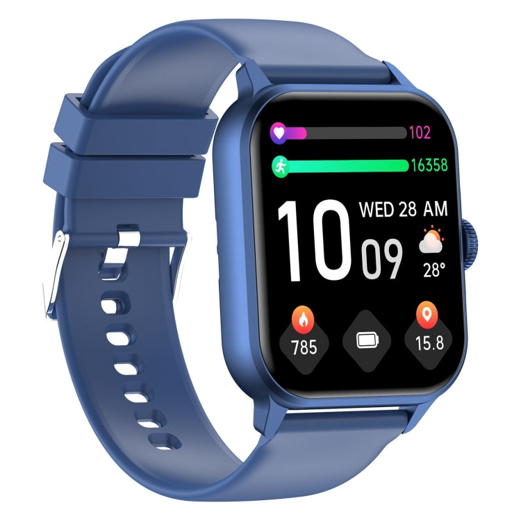 ZW36A 1.83 inch BT Call Smart Watch, Blood oxygen / Blood Pressure / Heart Rate(Blue) - Smart Wristbands by buy2fix | Online Shopping UK | buy2fix