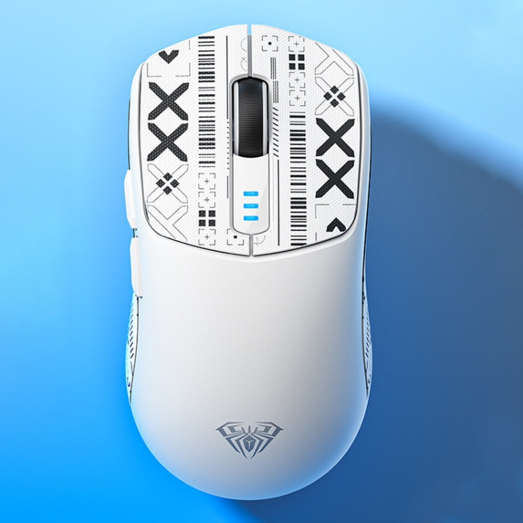 AULA SC580 10000DPI Wired/2.4G/Bluetooth Three Model Gaming Wireless Mouse(White) - Wireless Mice by AULA | Online Shopping UK | buy2fix