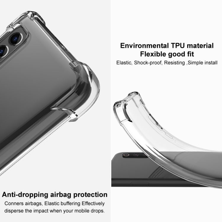 For Xiaomi Mi 10 Ultra IMAK All-inclusive Shockproof Airbag TPU Case + Screen Stickers(Transparent) - Xiaomi Cases by imak | Online Shopping UK | buy2fix