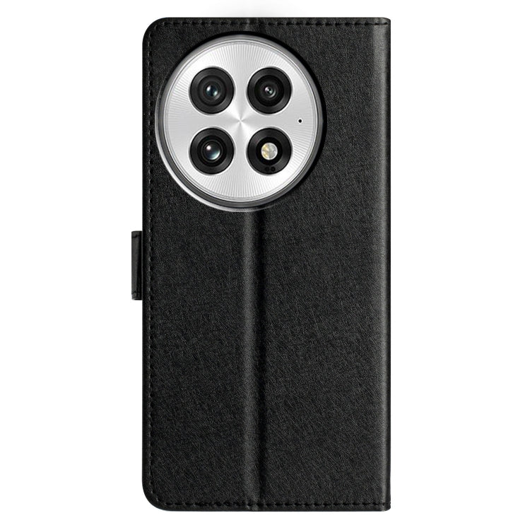 For OnePlus 13 Silk Texture Horizontal Flip Leather Phone Case(Black) - OnePlus Cases by buy2fix | Online Shopping UK | buy2fix