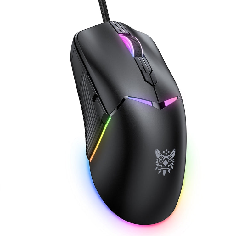 ONIKUMA CW929 RGB 6400DPI Wired Mouse(Black) - Wired Mice by ONIKUMA | Online Shopping UK | buy2fix