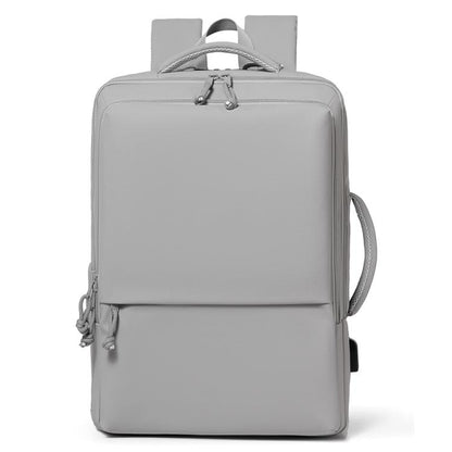 P960 Large Capacity Water Resistant Fashionable Backpack(Grey) - Backpack by buy2fix | Online Shopping UK | buy2fix