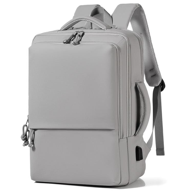 P960 Large Capacity Water Resistant Fashionable Backpack(Grey) - Backpack by buy2fix | Online Shopping UK | buy2fix